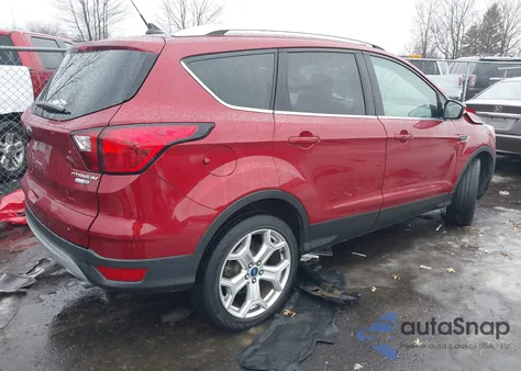 2019 Ford Escape Titanium из США, поврежденный, VIN 1FMCU9J93KUA51373